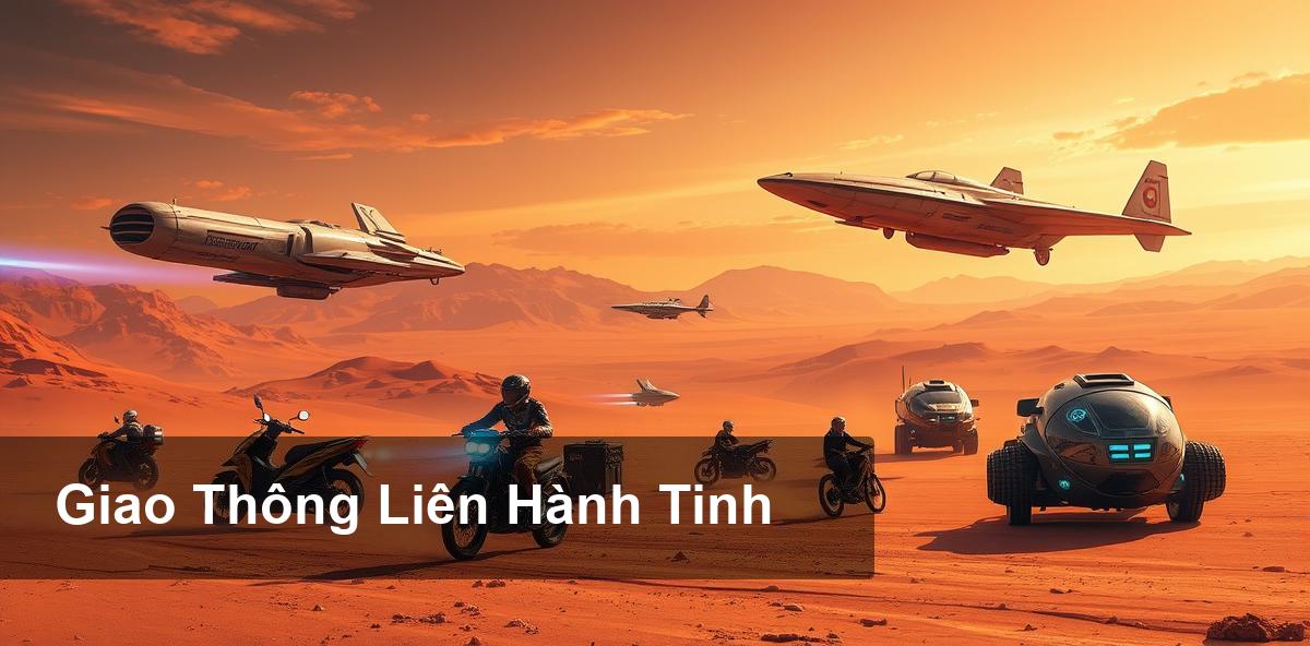 Tương Lai Của Giao Thông Liên Hành Tinh: Từ Xe Máy Đến Tàu Vũ Trụ Tương Lai Của Giao Thông Liên Hành Tinh: Từ Xe Máy Đến Tàu Vũ Trụ