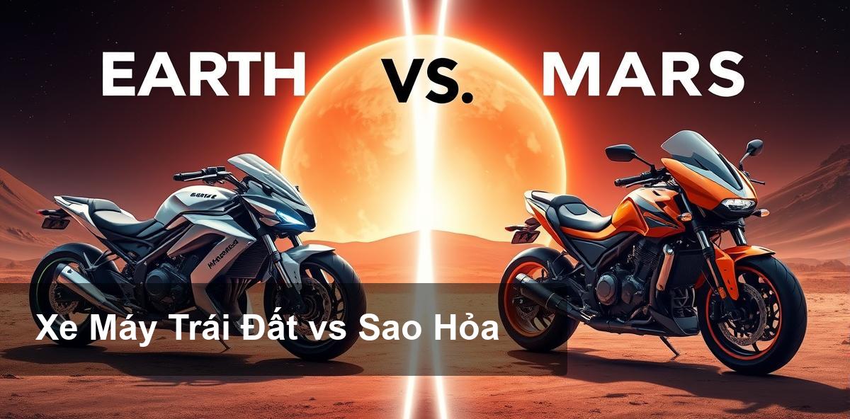 So Sánh Xe Máy Trái Đất Và Xe Máy Sao Hỏa: Khác Biệt Nào Đáng Chú Ý? So Sánh Xe Máy Trái Đất Và Xe Máy Sao Hỏa: Khác Biệt Nào Đáng Chú Ý?